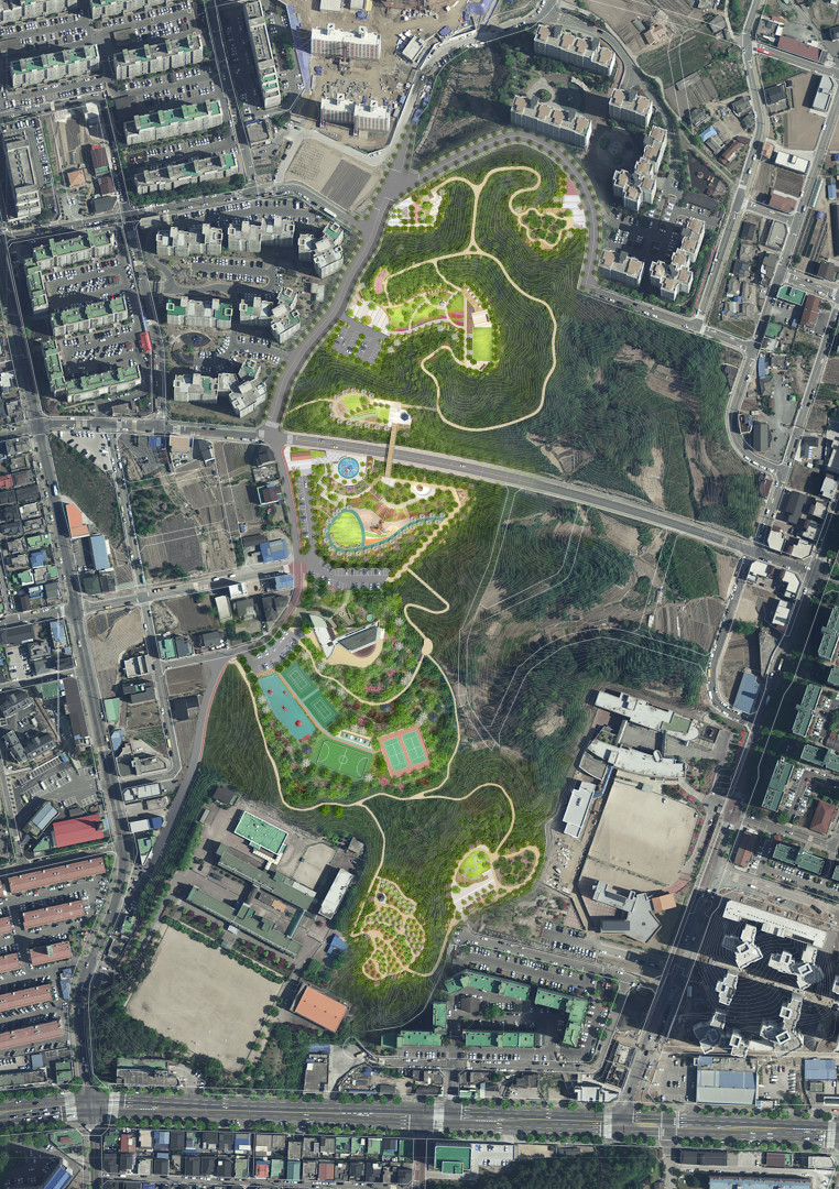 장락 제2근린공원 토지 매입 완료 및 연차적 공원 조성 이미지 2