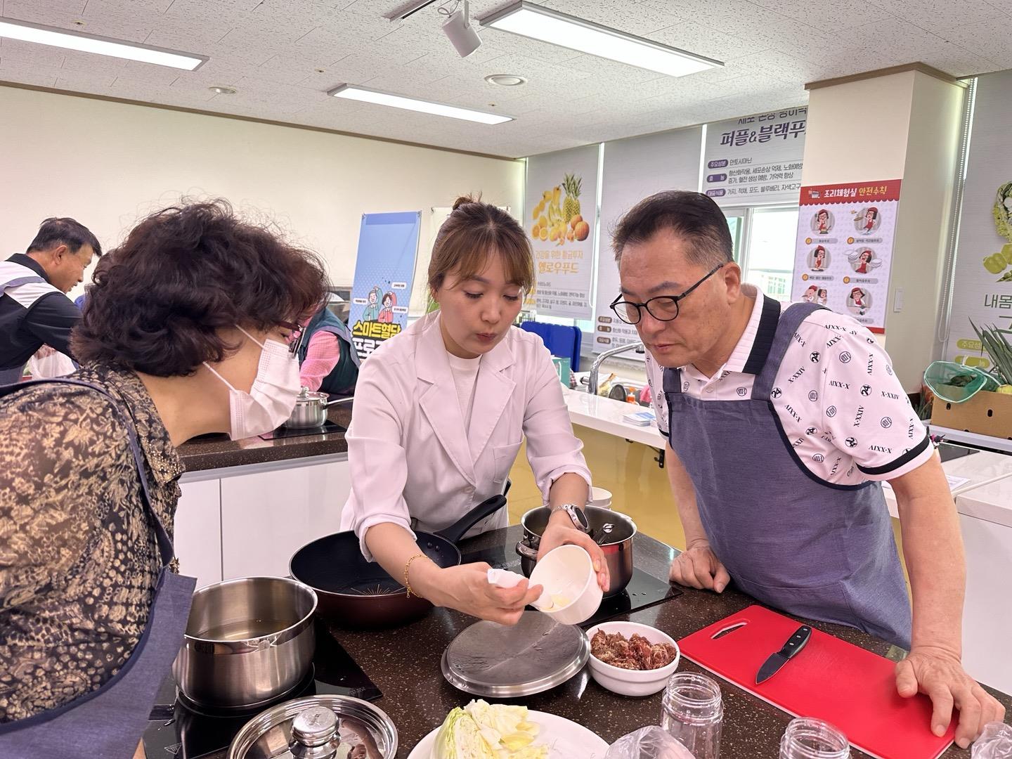 제천시보건소, 식생활 실천 영양교육 실시 이미지