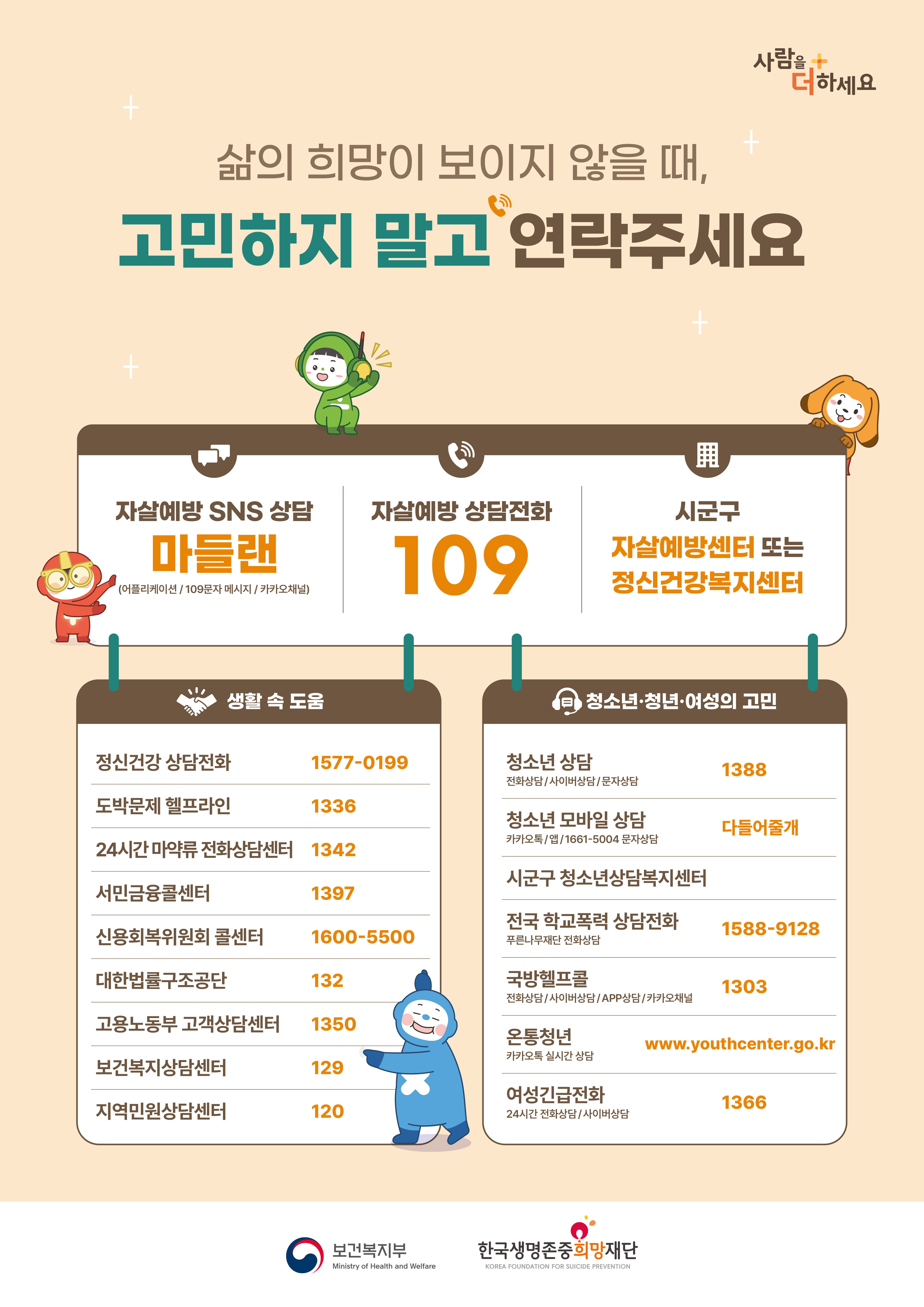 위기대응 사회서비스 안내 이미지