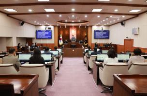 제천시의회, 제347회 제1차 정례회 마무리 이미지